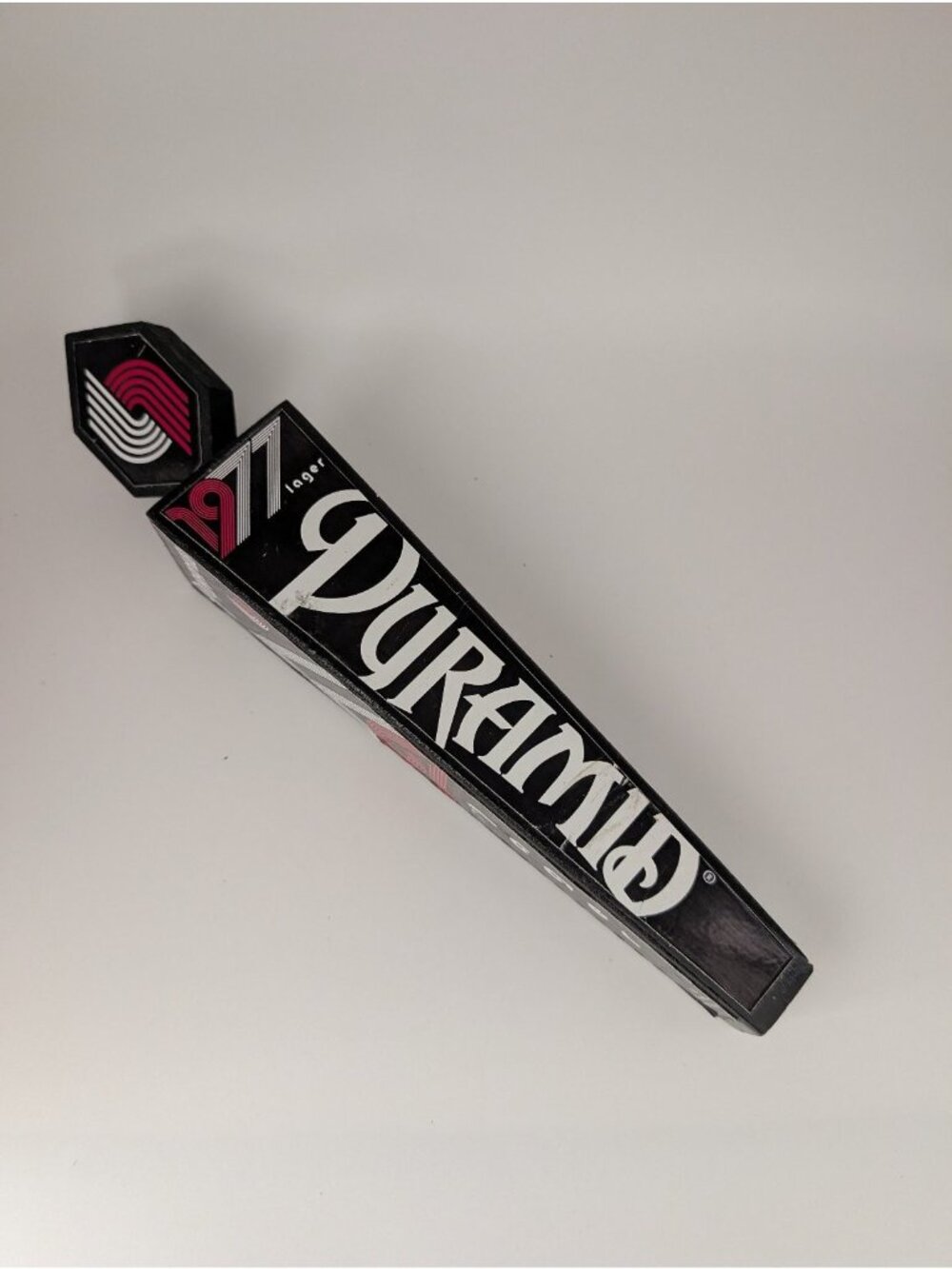 Pyramid 1977 Lager Beer Tap Handle Portland Trail Blazers NBA Bar Decor